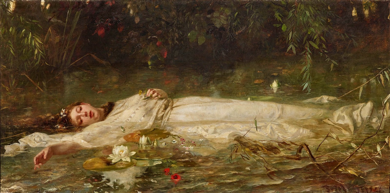 Ophelia - High resolution artwork for analysis and study
